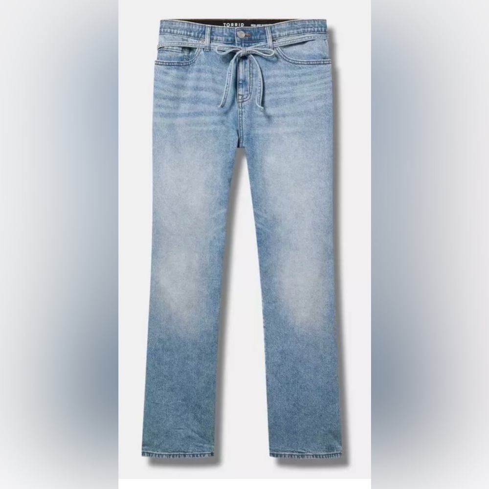 EUC - Torrid Blue High-Rise Baggy Denim Jeans Size 18R